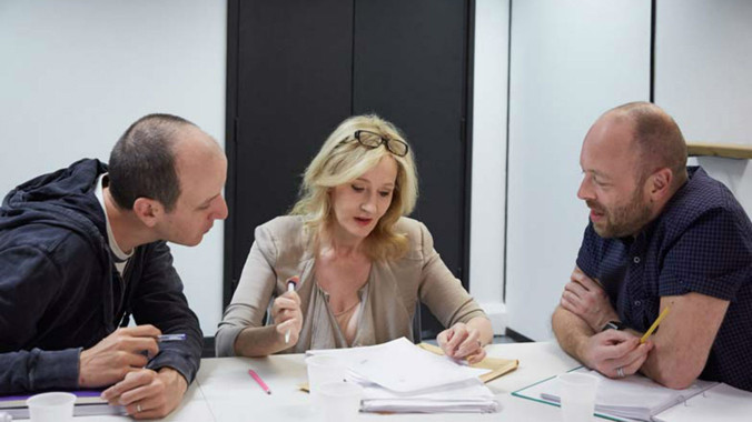 Bộ ba sáng tạo nên vở kịch “Harry Potter và đứa trẻ bị nguyền rủa”.