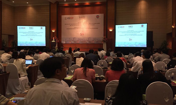 Toàn cảnh buổi tọa đàm. Ảnh: Thời báo Kinh tế Sài Gòn.