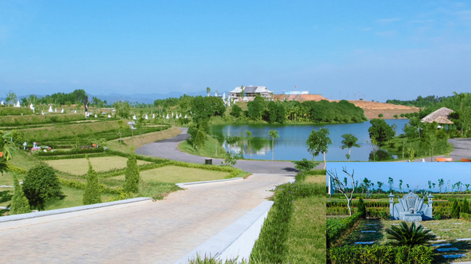 Công viên Nghĩa trang Thiên Đức.