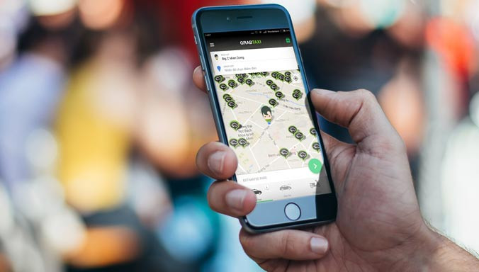Ứng dụng GrabTaxi đang có mức tăng trưởng ổn định, đáp ứng nhu cầu đặt xe ngày càng cao của khách hàng.