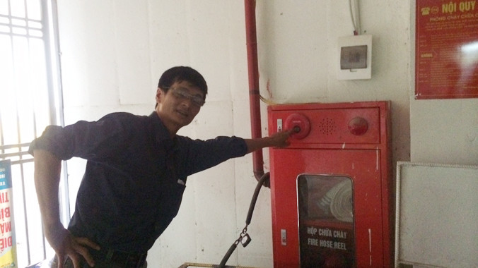 Đại diện toà nhà BMM cho rằng, báo động giả do người dân bấm nút.