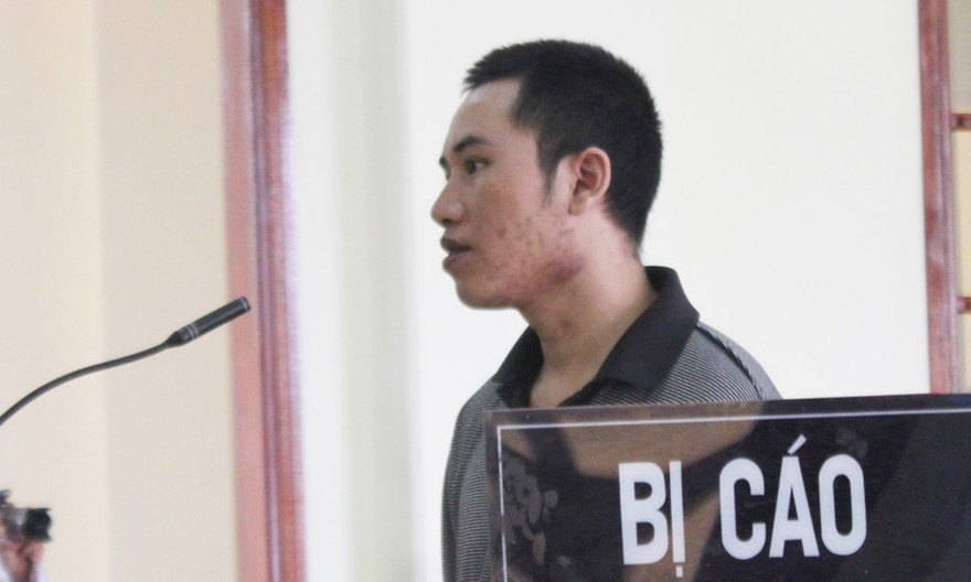 Lương Phò Huyên tại phiên tòa. Ảnh: Dân Trí