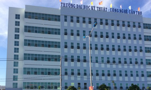 Trường Đại học Kỹ thuật - Công nghệ Cần Thơ nơi TS Doãn Minh Đăng công tác. Ảnh Dân Trí.