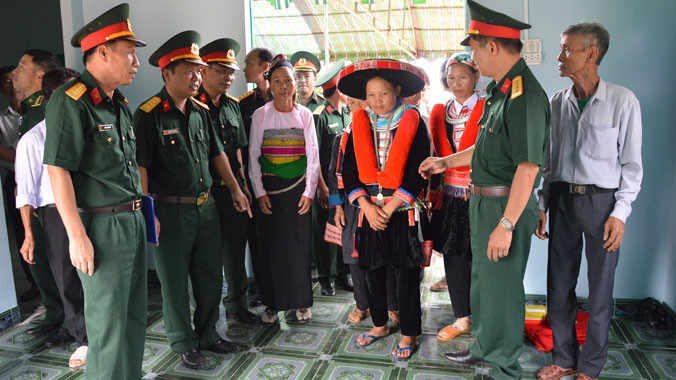 Nhà mới của gia đình chị Huỳnh Thị Đay.