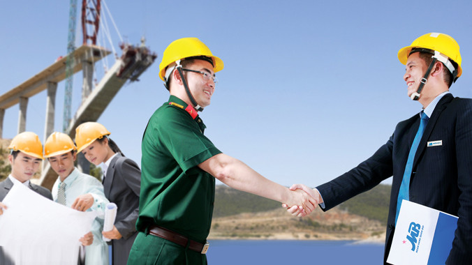 MB tài trợ DN ngành xây lắp