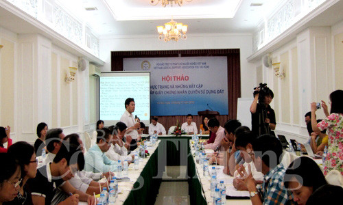 Toàn cảnh buổi hội thảo