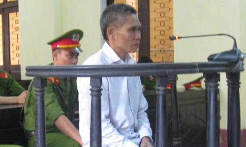 Đỗ Đức Chuẩn tại phiên tòa. Ảnh: An ninh Thủ đô.