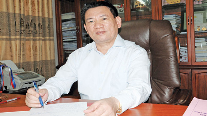 Đồng chí Hồ Đức Phớc- Bí thư Tỉnh ủy Nghệ An.