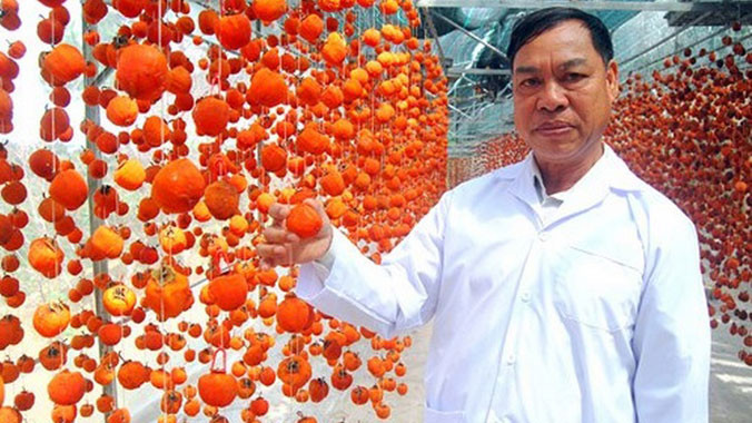 Sấy hồng theo tiêu chuẩn Nhật