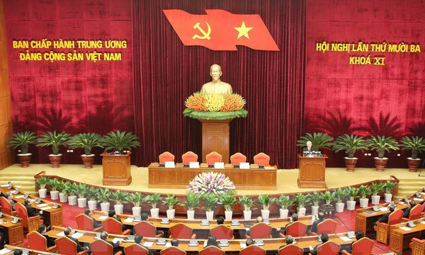 Toàn cảnh bế mạc Hội nghị. (Ảnh: Trí Dũng/TTXVN)