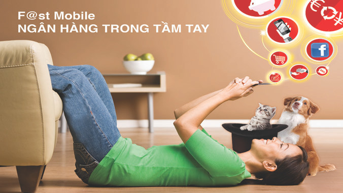 Trải nghiệm nhiều tính năng mới với ứng dụng F@st Mobile tại Techcombank
