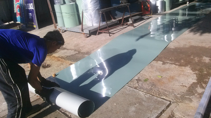 Cơ sở Duy Tiến, 172 Nguyễn Lương Bằng, quận Liên Chiểu, Đà Nẵng, bán tôn liên doanh kém chất lượng.