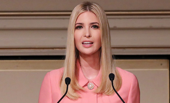 Ivanka bênh vực Malia.