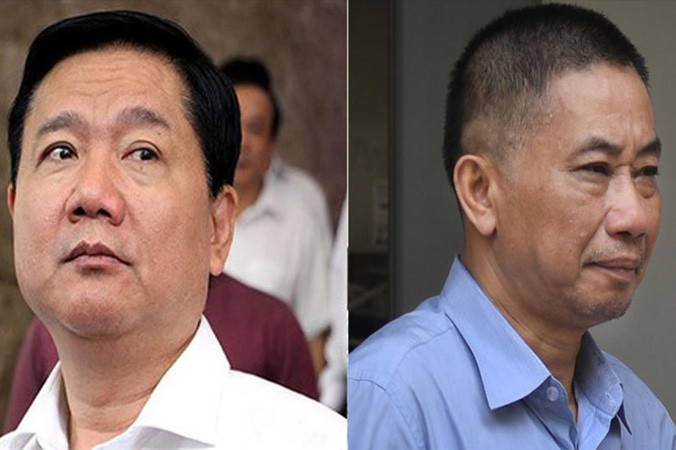 Ông Đinh La Thăng và Ninh Văn Quỳnh.
