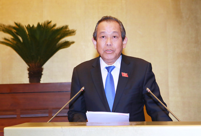 Phó Thủ tướng thường trực Trương Hòa Bình. Ảnh: Như Ý.