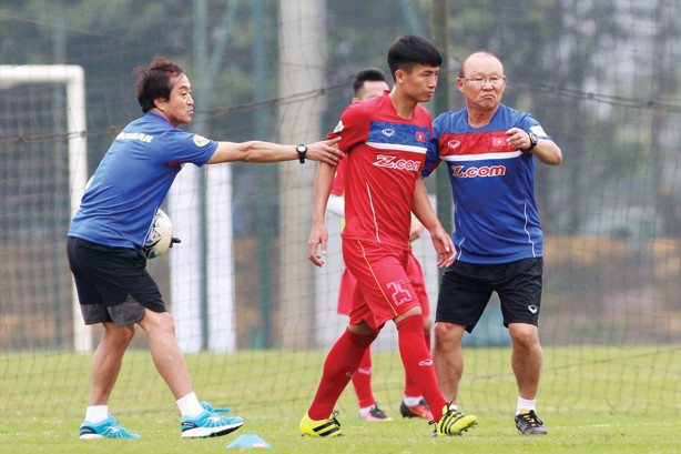 Thày trò HLV Park Hang Seo được tạo điều kiện tốt nhất trong quá trình chuẩn bị tham dự VCK U23 châu Á. Ảnh: VSI.