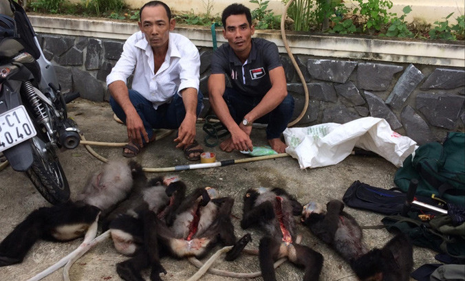 Hai đối tượng Tuấn và Chương bị bắt ngày 30/11.