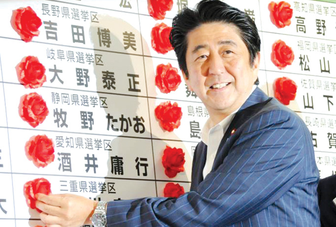 Bầu cử Nhật Bản: Thủ tướng Abe rộng đường chiến thắng