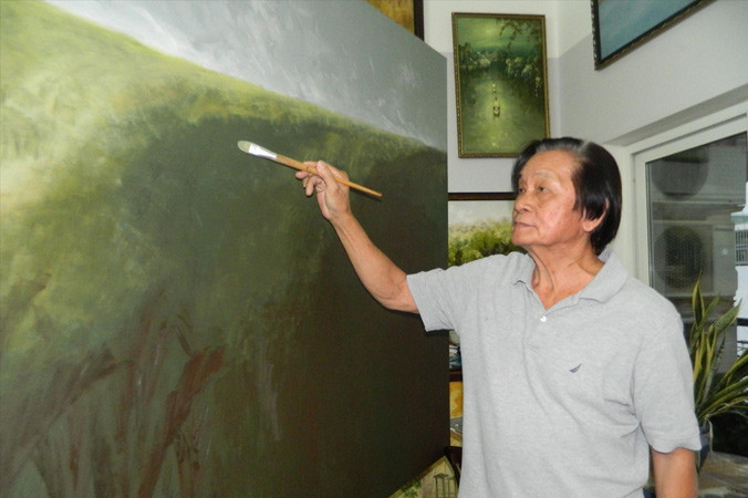 Họa sỹ Trang Phượng.