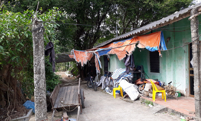 Căn nhà của gia đình ông Hưng đang sinh sống ở thôn Lạng Khê, xã Tân Lãng (Lương Tài, Bắc Ninh).