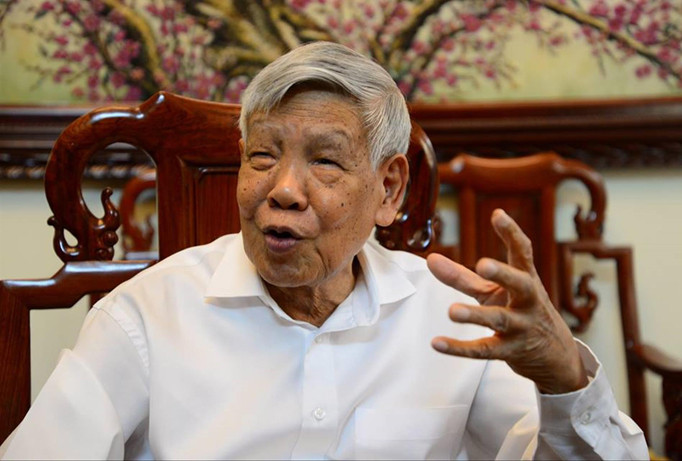 Nguyên Tổng Bí thư Lê Khả Phiêu. Ảnh LD.
