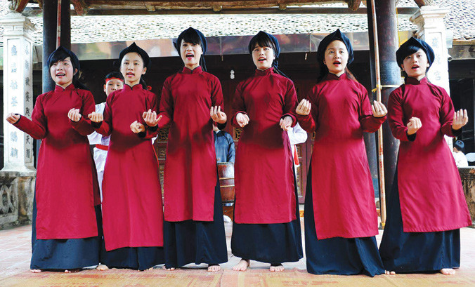 Hát Xoan chính thức trở thành Di sản văn hóa phi vật thể đại diện nhân loại.