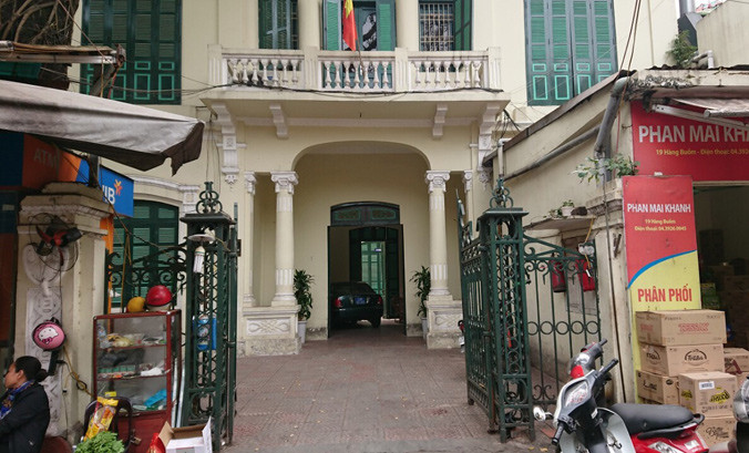 Trụ sở Hội LHVHNT Hà Nội.