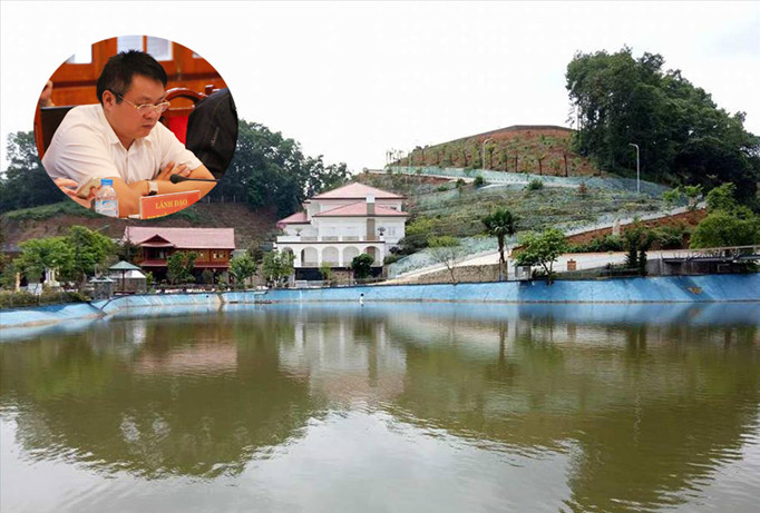 TTCP chỉ ra hàng loạt sai phạm tại biệt phủ của gia đình ông Phạm Sỹ Quý - Giám đốc Sở TN&MT Yên Bái. Ảnh: Minh Đức.