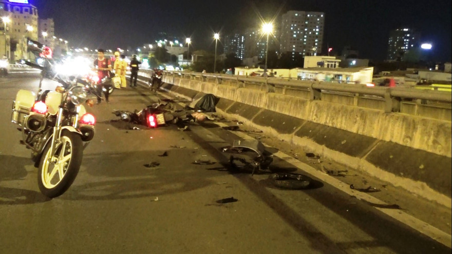 Hiện trường vụ tai nạn