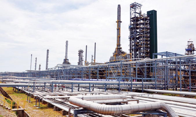 Nhà máy Lọc dầu Dung Quất. Ảnh: BS.