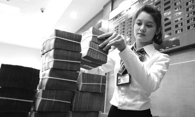 Lãi nhưng ngân hàng quyết định không chia cổ tức tiền mặt. Ảnh: Như Ý.