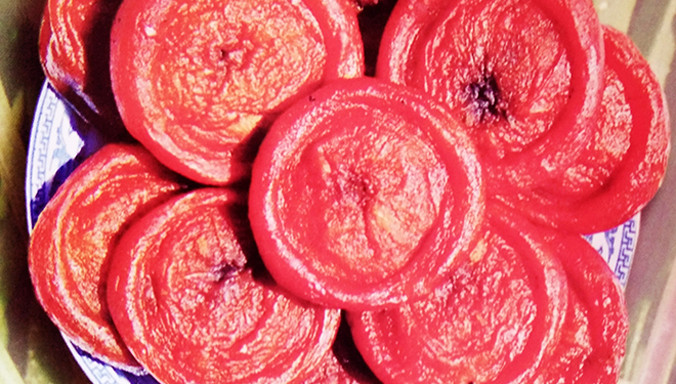 Quả hồng sấy Đà Lạt.