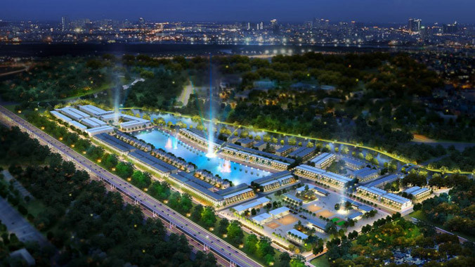 Dự án bất động sản đầu tiên có hồ cảnh quan và điều tiết nước rộng 3,6 ha