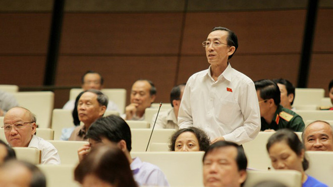 Theo ĐBQH Trần Hoàng Ngân, Formosa là nội dung đặt hàng của cử tri nên phải có câu trả lời thỏa đáng về việc dự án này có xứng đáng tồn tại hay không? Ảnh: Như Ý.