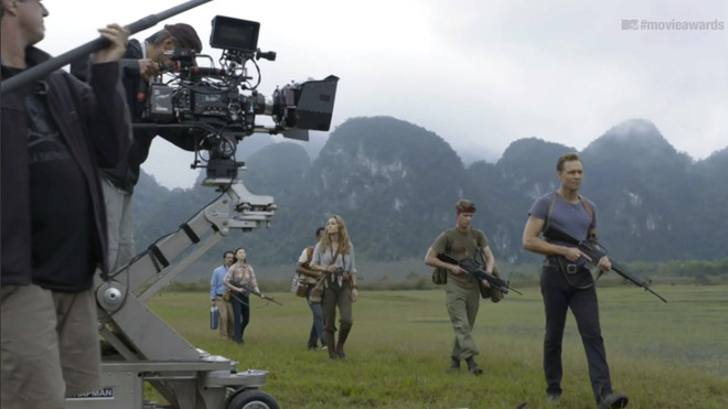 Hậu trường một cảnh quay tại Việt Nam của “Kong: Đảo đầu lâu”.