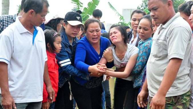 Nỗi đau xé ruột xé gan của người mẹ.