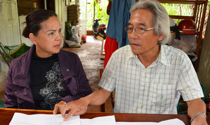 Ông Dũng, bà Nho chạy 12 năm chưa được cấp sổ đỏ.