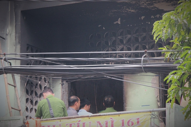 Hiện trường vụ việc. Ảnh: Người lao động