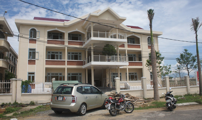 Trụ sở HĐND quận Liên Chiểu sắp hoàn thành.