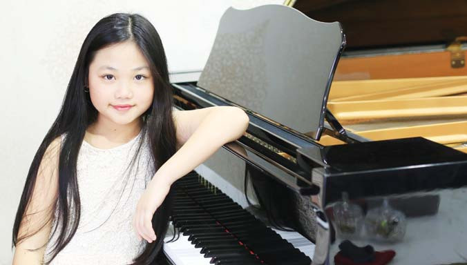 Quách Hoàng Nhi - tuổi nhỏ nhưng thành tích lớn.