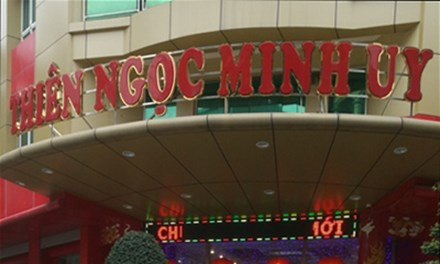 Trụ sở công ty đa cấp Thiên Ngọc Minh Uy. Ảnh: Nông nghiệp Việt Nam. 