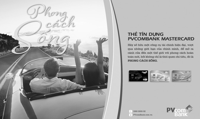 Ra mắt thẻ tín dụng PVcomBank MasterCard