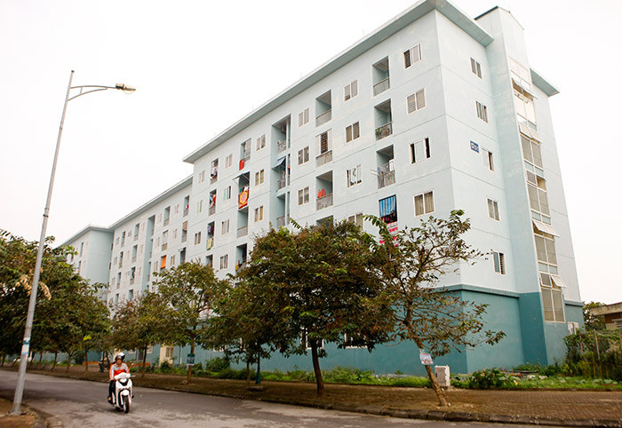 Khu nhà ở xã hội Việt Hưng, quận Long Biên (Hà Nội). Ảnh: Như Ý.