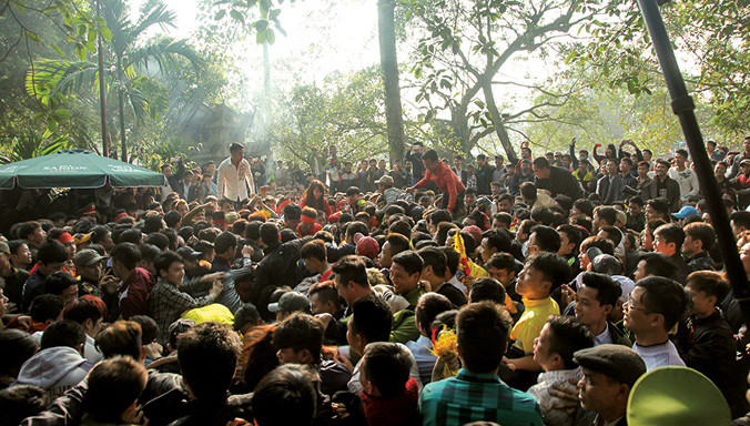 PGS.TS Nguyễn Văn Huy cho rằng, các vấn đề bạo lực, phản cảm của lễ hội đều có thể được hóa giải nếu được tổ chức tốt. Ảnh: Phạm Hùng.