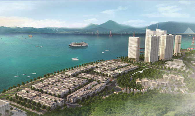 Phối cảnh dự án Vinhomes Dragon Bay.