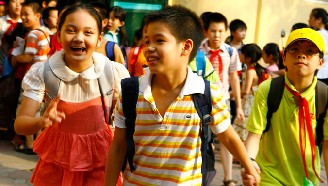 Tuyển sinh đầu cấp luôn khiến phụ huynh căng thẳng (Ảnh chỉ mang tính minh họa, không phải nhân vật trong bài).