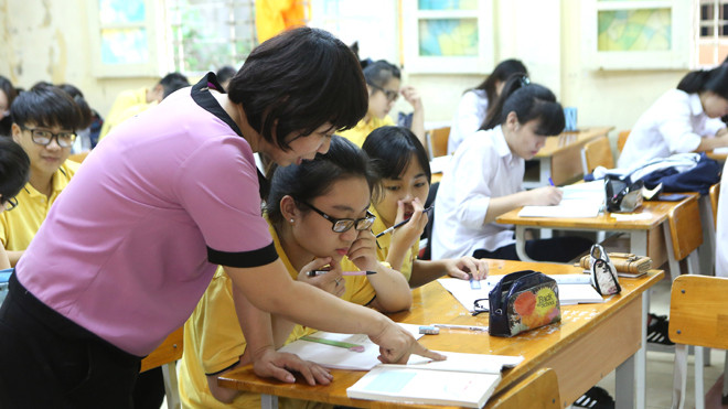 Phương án thi THPT Quốc gia 2017 với 2 môn thi KHTN và KHXH đang gây nhiều băn khoăn, thắc mắc cho cả thí sinh lẫn nhà tuyển sinh ĐH. Ảnh: Như Ý.