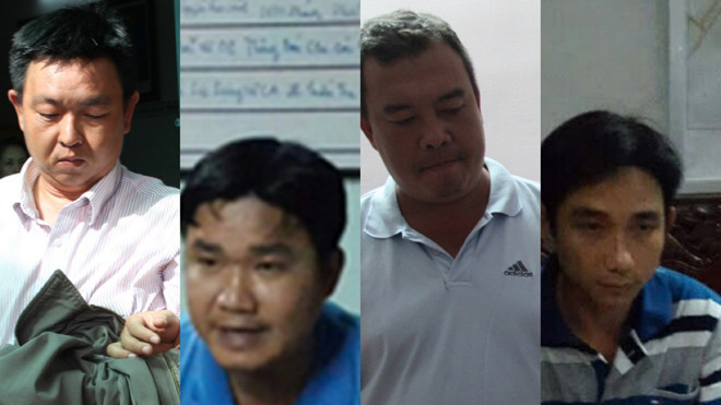 Những thanh tra giao thông Cần Thơ bị bắt vì làm tiền doanh nghiệp.