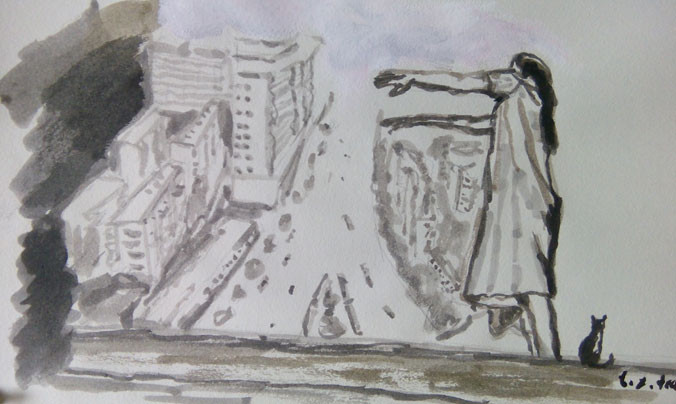 Minh họa: Trần Xuân Tiến.