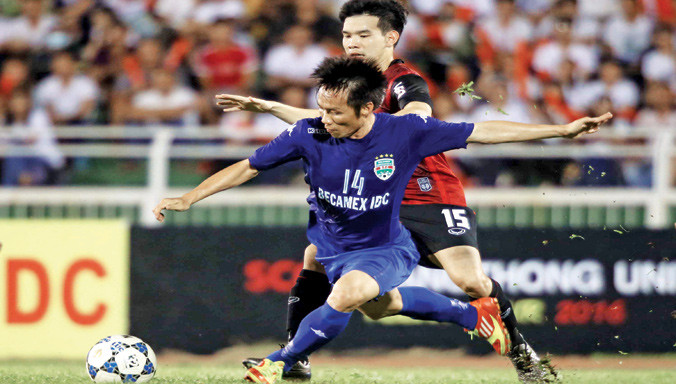 Becamex Bình Dương có trận thắng quan trọng chuẩn bị cho Siêu cúp. Ảnh: Tường Vũ.
